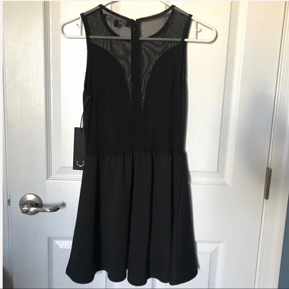Vintage Y2K For Love & Lemons Black Cocktail Dress. - Picture 3 of 5
